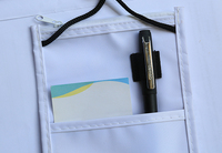 Unionpromo Dompet Leher Nilon, Tas Dompet Pemegang Id Konferensi Kustom