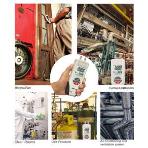 HTI 1890 11 개 장치 휴대용 HVAC 가스 압력 산소 디지털 압력계 압력 게이지 - Product Image 5