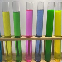 Solution antigel de colorant de colorant de liquide de refroidissement vert fluorescent à base d'eau pour les colorants textiles sous forme de poudre
