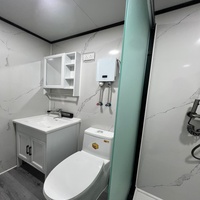 Maison préfabriquée extensible économique en conteneurs empilables de 20 et 40 pieds, avec 2, 4 ou 5 chambres, type logement annexe