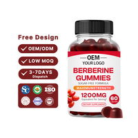 Gomitas de Berberina OEM/ODM Sin Azúcar, Apoyo al Sistema Inmunológico, Estimulación del Metabolismo, Gomitas de Berberina al por Mayor