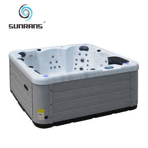 อ่างน้ำร้อนอะคริลิกแบบตั้งพื้นทันสมัย Sunrans รุ่น Fashion Spa De <span class=keywords><strong>Nage</strong></span> พร้อมระบบนวด Balboa และระบบน้ำวน สำหรับใช้งานกลางแจ้ง - Product Image 1