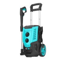 Nouvelle machine de lavage de voiture haute pression robuste avec lance de pulvérisation automatique, design portable, moteur à induction 4 HP