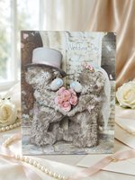 Ensemble de cartes de vœux personnalisées en papier mignon, cartes souvenir personnalisées de qualité supérieure, cartes offset pour la Saint-Valentin, anniversaire, occasions romantiques