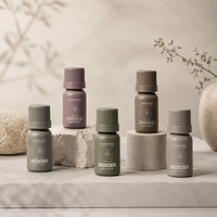 Lot de Bouteilles Vides pour Parfum en Gros – Flacons Diffuseurs en Verre Vides avec Revêtement Rose Mat Morandi – Emballage de Lancement de la Gamme Luxe Scent Line