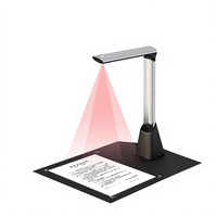 Scanner de documents portable pliable Kstar, double port USB, lumière LED, format A4, vitesse de numérisation 1 seconde par page, garantie 1 an, SDK