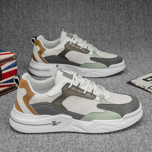 Nouvelles Chaussures de Course Décontractées Tendance à Lacets, Tige en Textile Respirante, Antidérapantes, Polyvalentes et Durables pour le Sport - Product Image 2