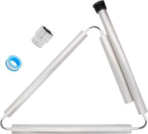 Pièces de rechange personnalisées Calefont, tige d'anode en zinc en aluminium de 44 ", filetage de 0.8" de diamètre pour G-E R-heem R-<span class=keywords><strong>eliance</strong></span> K-enmore chauffe-eau - Product Image 1