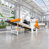 Broyeur de plastique PP PE haute efficacité 110KW, machine de broyage intelligente pour recyclage, prix usine, vente chaude
