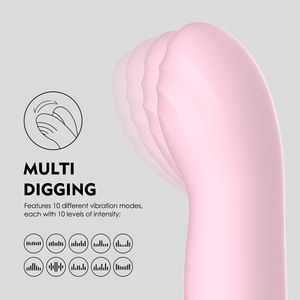WINYI Slapping Dildo Vibrator G-Punkt Wriggling Digging Weibliche Klitoris G-Punkt Stimulation Sexspielzeug für Erwachsene - Product Image 4