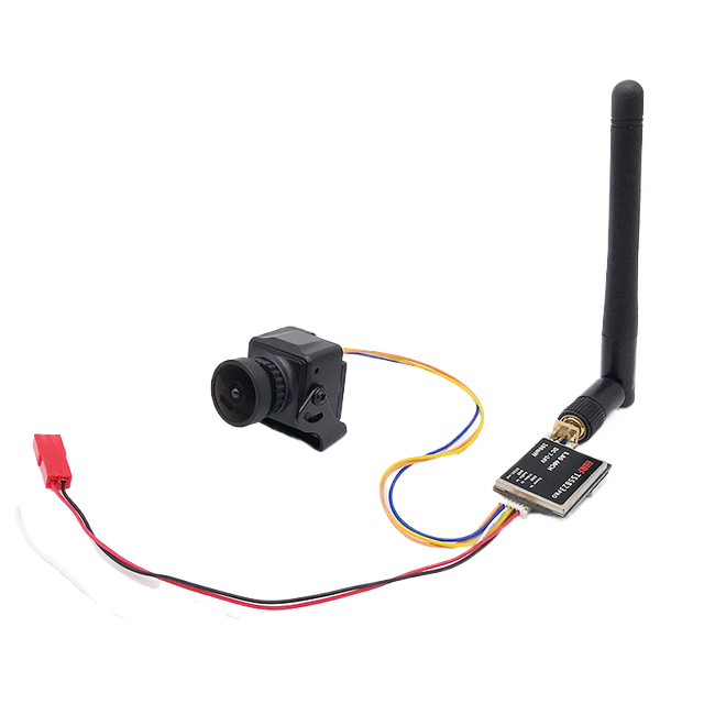 5.8G FPV Set CMOS 1200TVL Camera + 200/600mW Video Transmitter for RC Quadcopter Racing Drone Car