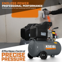 KSEIBI Heavy Duty KDA 15-24 Compresseur d'air 24L Réservoir pour travaux prolongés