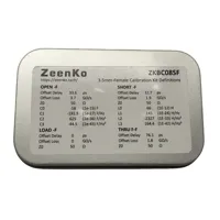 Kit de Calibración RF Zeenko ZKBC08S1, Adaptador de Carga Abierta/Corta con Llave Dinamométrica SMA de 0.9Nm y 8mm para Analizador de Redes Vectoriales
