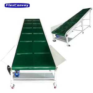 Pabrik Kustom sistem industri perakitan garis hijau PVC karet PU makanan datar sabuk konveyor - Product Image 2