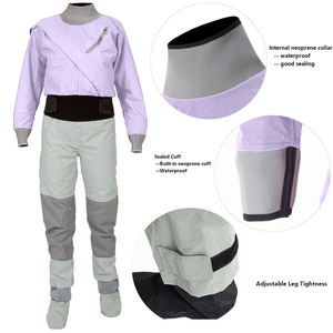 <span class=keywords><strong>Combinaison</strong></span> étanche pour femme, kayak, eaux vives, 3.0 Ply, vêtements de sport aquatiques imperméables, séchage rapide, pour voile et kayak - Product Image 3