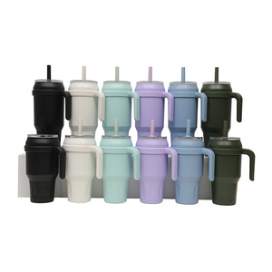 Stainless Steel Insulated Tumbler With Handle 400ML 510ML 710ML 1200ML 1500ML Vacuum Double Wall Travel <b>Cup</b> - Product Image 5