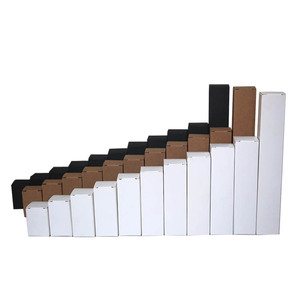 กล่องกระดาษคราฟท์สีขาวทรงสี่เหลี่ยมผืนผ้า ขนาด 30x30x110 มม. สำหรับบรรจุภัณฑ์ผลิตภัณฑ์อิเล็กทรอนิกส์ ผลิตที่เซินเจิ้น กระดาษแข็ง 350 กรัม หมายเลขสินค้า 0006 - Product Image 3