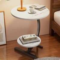Table basse de rangement portable, style moderne et minimaliste, luxe léger, pour salon, chambre à coucher, table d'appoint de canapé