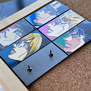Broches Metálicos de Alta Calidad, Pins de Esmalte de Anime <span class=keywords><strong>Jojo</strong></span>'<span class=keywords><strong>s</strong></span> Bizarre Adventure, Accesorios para Mochilas, Insignias - Product Image 4