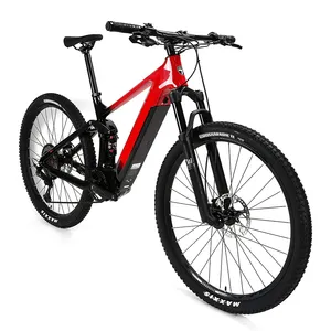 GALAXY electric mountain bike carbon 500w 1000w electric full suspension mountain bike electric mountain bike e-bike