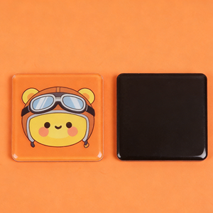 귀여운 맞춤형 자석 개인화된 다이컷 풀컬러 인쇄 아크릴 냉장고 자석 - Product Image 1