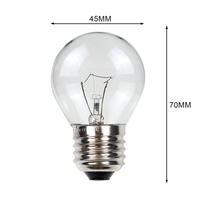 HoneyFly G45 four ampoule à incandescence E27 220V-250V 40W grille-pain vapeur haute température lampe hotte four à micro-ondes lampes