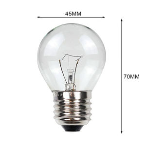 HoneyFly G45 <span class=keywords><strong>four</strong></span> <span class=keywords><strong>ampoule</strong></span> à incandescence E27 220V-250V 40W grille-pain vapeur <span class=keywords><strong>haute</strong></span> <span class=keywords><strong>température</strong></span> lampe hotte <span class=keywords><strong>four</strong></span> à micro-ondes lampes - Product Image 2