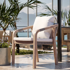 Vente en gros en bois d'usine française Vente directe de mobilier de jardin, de patio, de salle à <span class=keywords><strong>manger</strong></span> Tables et chaises de salle à <span class=keywords><strong>manger</strong></span> d'extérieur en <span class=keywords><strong>teck</strong></span> - Product Image 5