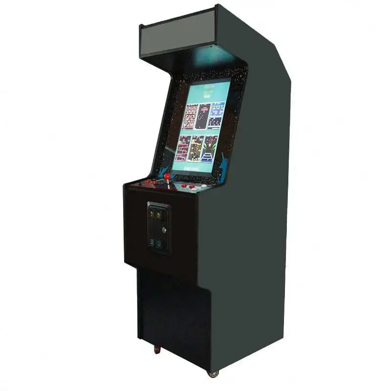 Upright Game Machine in 32'',Metal Cabinet with 6000+ Games,custom acrylic,Coin operated versi