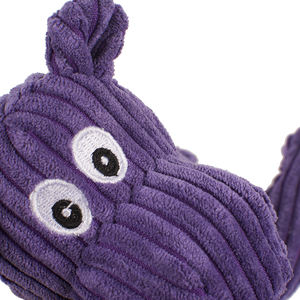 Venta al por mayor, respetuoso con el medio ambiente, bordado, nuevo, hecho a mano, púrpura, Animal, mascota, perro, producto de peluche, Juguetes - Product Image 3