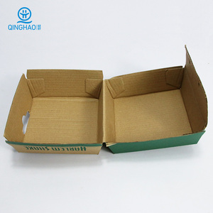 Caja <span class=keywords><strong>de</strong></span> Papel para Hamburguesas Desechable con Logotipo Personalizado, Impresa, Ecológica, <span class=keywords><strong>de</strong></span> Grado Alimenticio, con Laminación Brillante/Mate para Empaque <span class=keywords><strong>de</strong></span> Sushi y Hamburguesas - Product Image 3