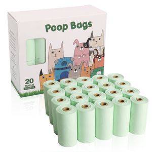 Custom Logo Printed Dog Poo Waste <b>Bags</b> Eco-Friendly Biodegradable <b>Compostable</b> Cornstarch Strong Odor Control for Cats Pet Dogs - Product Image 5