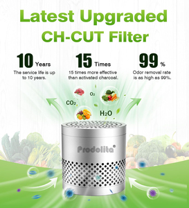 Filtre HEPA purificateurs d'air désodorisant à gaz éliminant les odeurs pour voitures maisons espaces commerciaux réfrigérateur désodorisant - Product Image 2