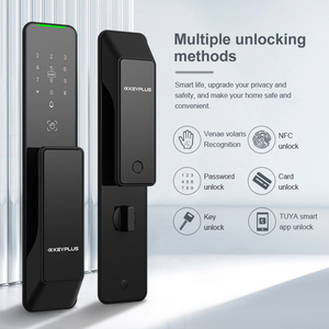 Serrure de porte intelligente, Rechargeable par Usb, sans clé, à empreintes digitales, étanche et antivol, verrou de sécurité - Product Image 2