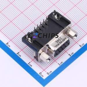 L77SDE09S1ACH4F D-Sub/VGA Connector Bent Lead Through Hole Connector - Product Image 1