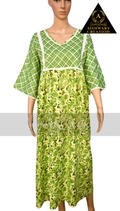 Elegante Vestido Midi Floral Vintage con Cuello en V Profundo, Plisado, Estilo Coreano, Casual, Sexy, Mini Vestido al por Mayor - Product Image 2