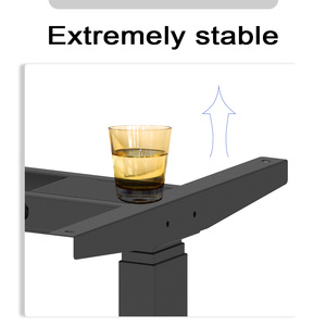 Ar30s hiện đại dual-động cơ thép có thể điều chỉnh Bảng Máy Tính động cơ kép văn phòng bàn cho phòng khách phòng ngủ gỗ đứng - Product Image 5