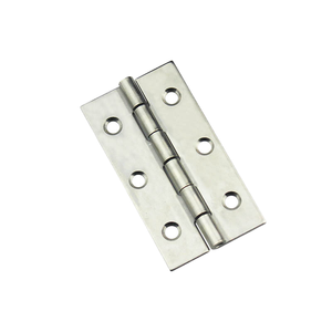 Charnière moderne en alliage de zinc, épaisseur 1,5 mm, ouverture à 180°, capacité 45 kg, finition satinée, pour portes en bois de chambre et de cuisine 1 - Product Image 1