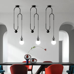 Lámpara Colgante Moderna Minimalista de Estilo Nórdico de Lujo para Dormitorio Principal, Lámpara de Pared Larga y Moderna para Televisor, Iluminación de Pared para Sala de Estar - Product Image 6