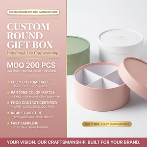 Customized Luxury Round-shaped Chocolate Dipped Strawberries Special Cartoon Candy <b>Box</b> of Kraft Paper for Food Carton - Product Image 1