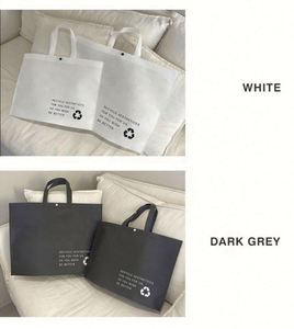 Wholesale Customized Personalized Custom Logo Reusable <b>Folding</b> Non-Woven Environmentally Tote <b>Bag</b> Shopping for Women - Product Image 6