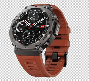 DF DM58 2025 Nuevo Reloj Inteligente GPS, Resistente al Agua, para Exteriores, Batería de 500 mAh, Pantalla AMOLED, Silicona, Llamadas Telefónicas - Product Image 5