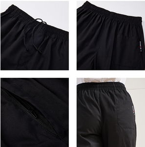 กางเกงเชฟผ้าฝ้ายทนทานกางเกงทรงหลวมสำหรับคนงานชุดเครื่องแบบ - Product Image 6