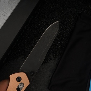 Cuchillo Plegable para Camping Tredknix BM940 OEM, Hoja de Acero Inoxidable S30V, Punta de Lanza, Mango de Aluminio, Grado Industrial, 0.3 Años - Product Image 5