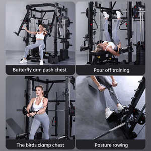 Thiết Bị Tập Luyện Toàn Diện Thiết Bị Tập Gym Đa Năng Tập Thể Dục Tại Nhà Máy Smith - Product Image 5