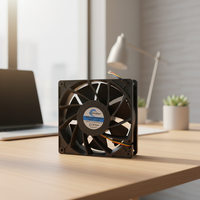 Ventilateur axial sans balais UitraFan industriel 140x140x38mm, roulement à billes, pale en plastique, DC 12V/24V, 4500-8200 tr/min, OEM/ODM, maison, restaurant