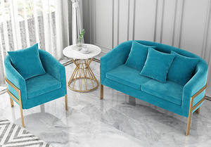 Meubles d'hôtel modernes et confortables, fauteuil inclinable en cuir de loisirs, chaises de salon modernes - Product Image 5