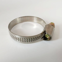 Collier de serrage pour tuyau à vis sans fin à double oreille de type allemand en acier inoxydable W2