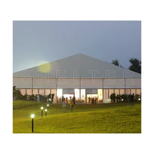 Party Tent Waterproof Storm Resistant Uganda Wedding Tent for 600 Seater