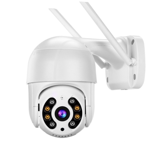 Outdoor HD POE Camera 800w Network Waterproof Camera Outdoor Monitor 360 Night Vision Remote Control Camera